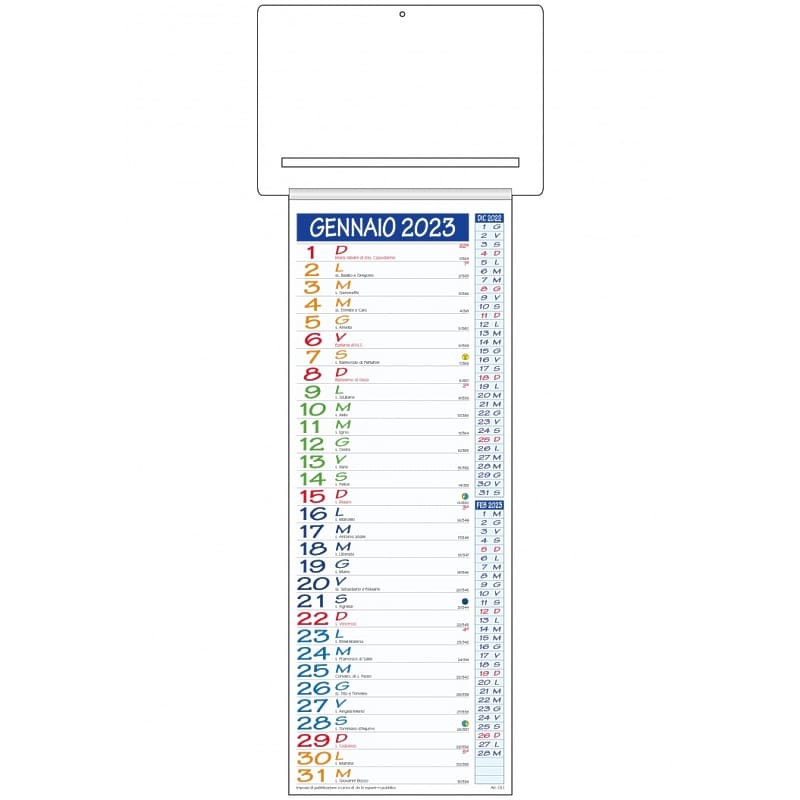 Calendari olandesi personalizzati