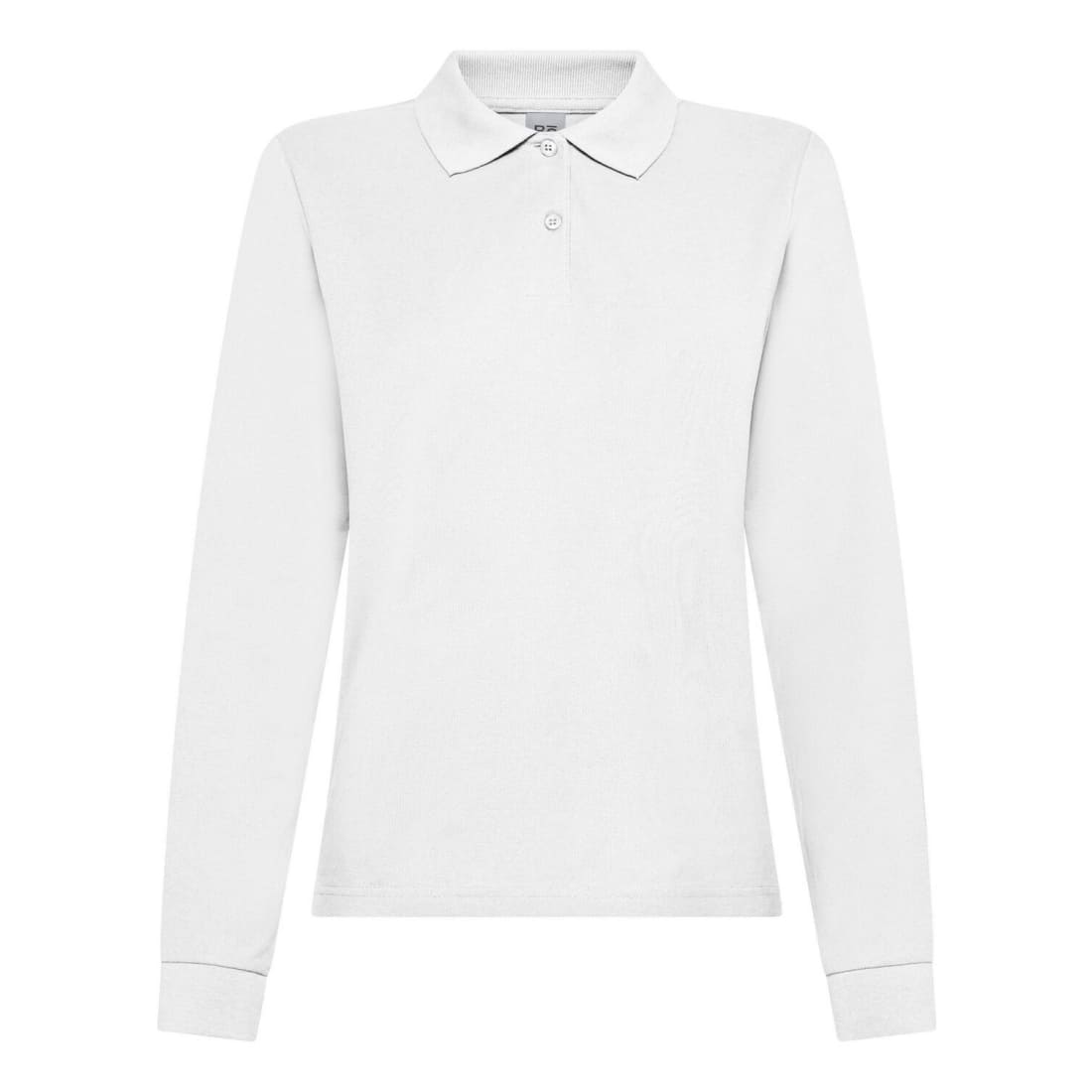 POLO-EVOLUTION-WOMEN-MANICHE-LUNGHE-BIANCA