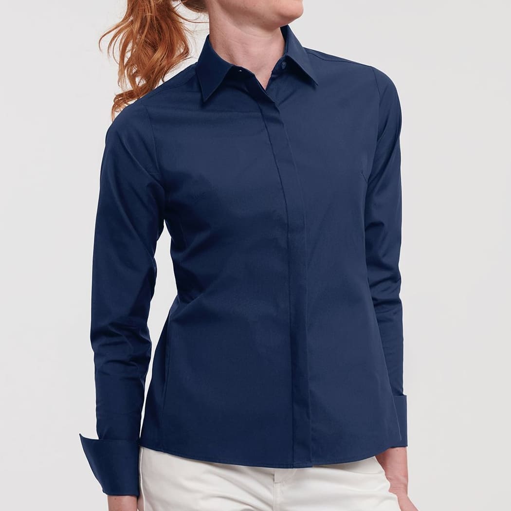 CAMICIA-LADIES-M/L-ULTIMATE-STRETCH-RUSSEL