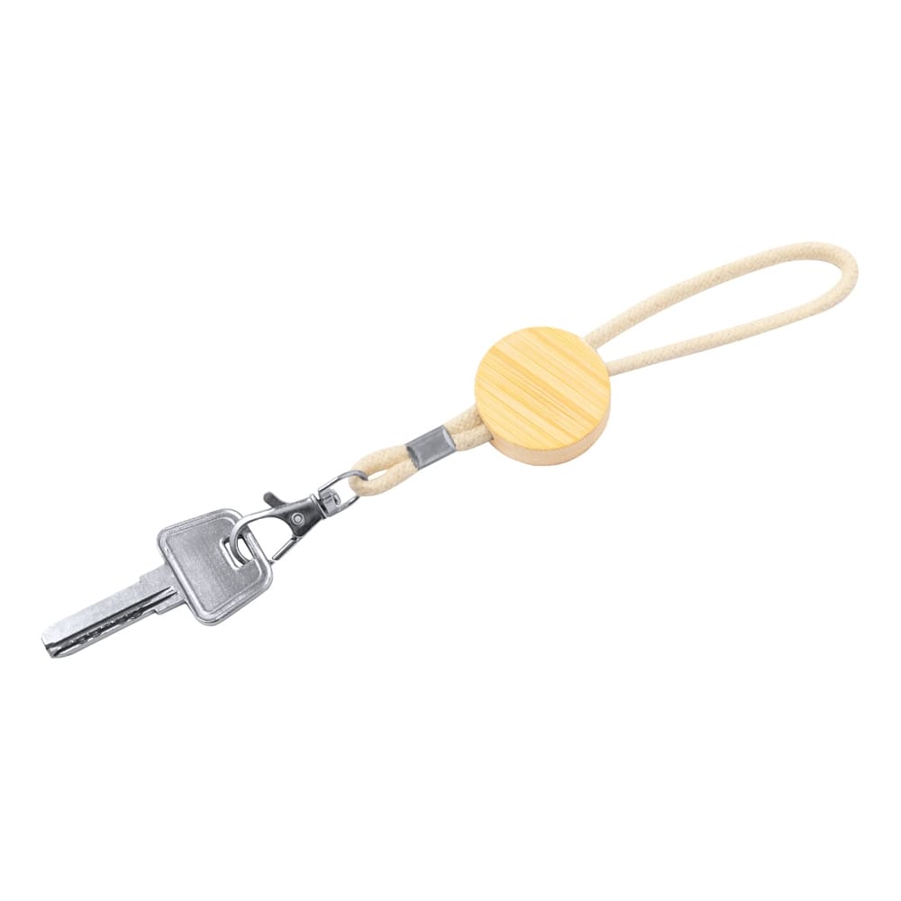 PORTACHIAVI-LACCIO-CON-ANELLO-IN-BAMBOO