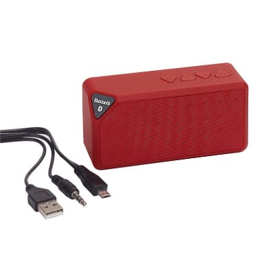 SPEAKER-CUBOID-Rosso