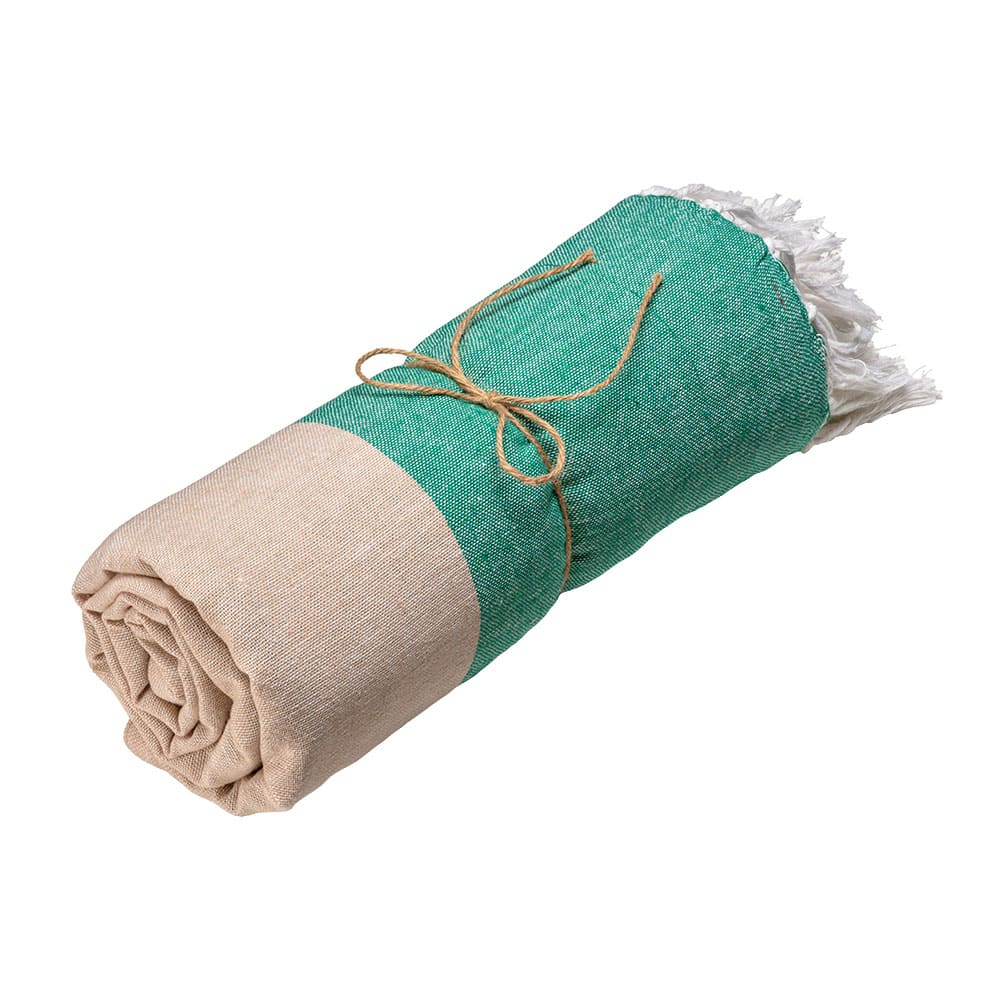 TELO-MARE-IN-COTONE-RICICLATO-CON-FASCIA-A-CONTRASTO