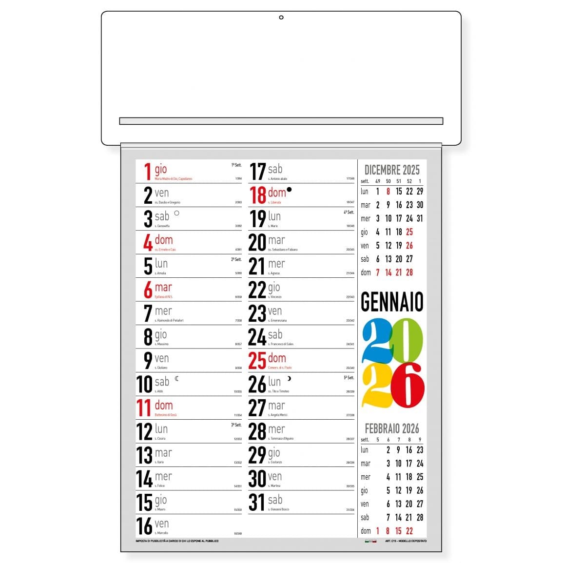 CALENDARIO-OLANDESE-PASSAFOGLIO